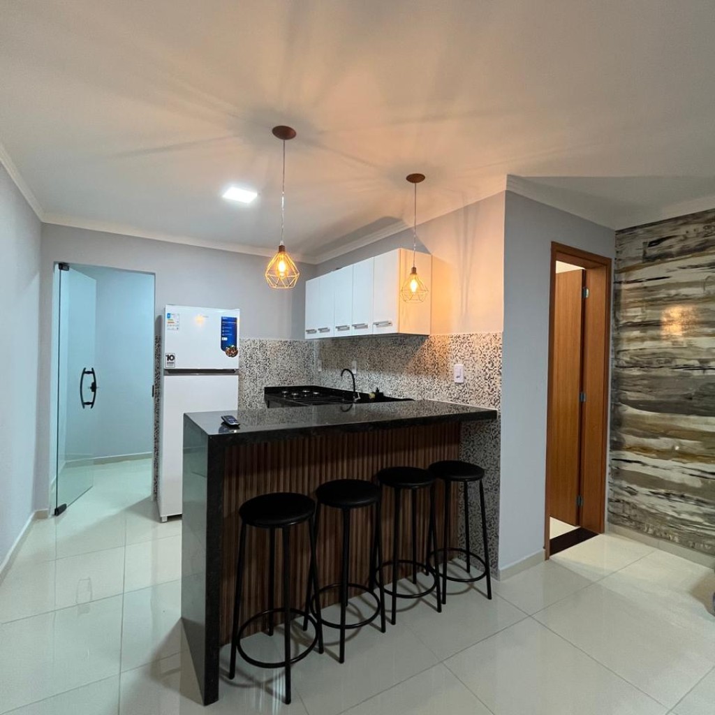 Apartamento mobiliado - Residencial Santana