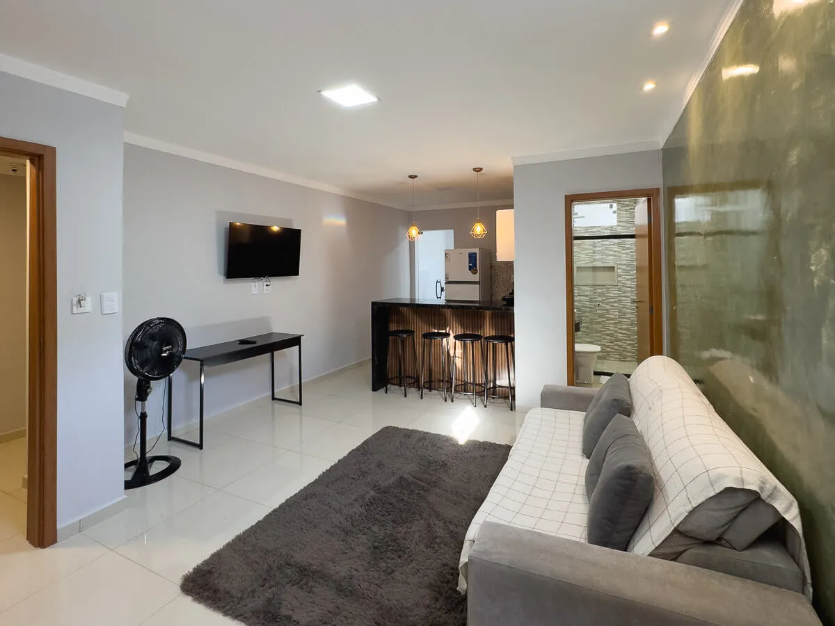 Apartamento mobiliado - Residencial Santana