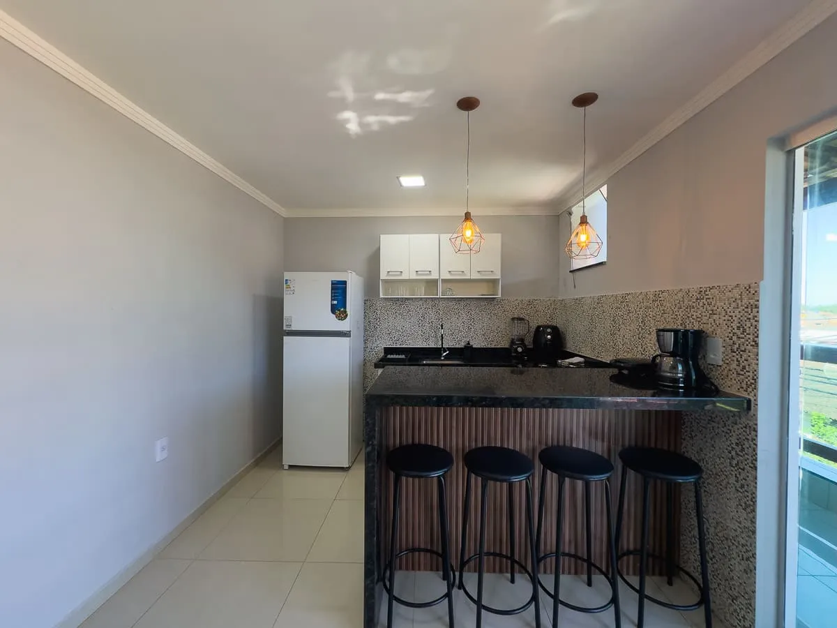 Apartamento mobiliado - Residencial Santana