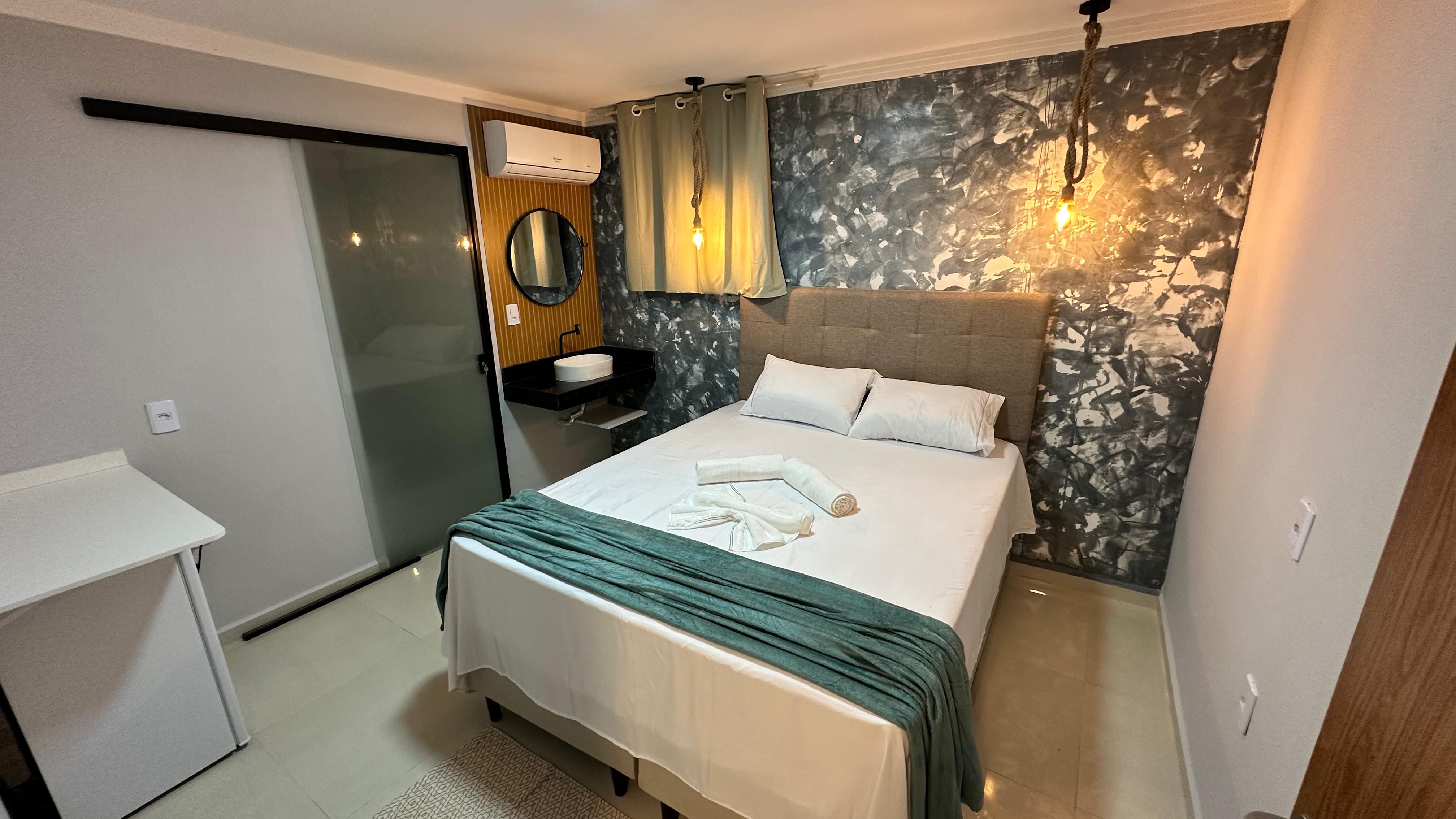 Banheiro moderno - Residencial Santana